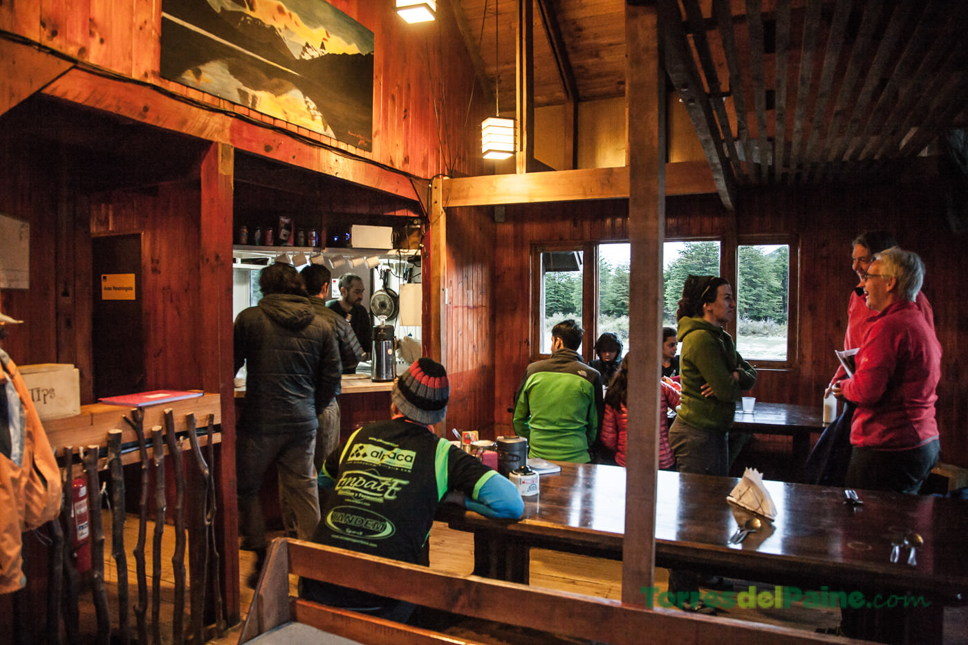 A small wooden bridge on the trail leading toward the entrance of the Dickson sector.
