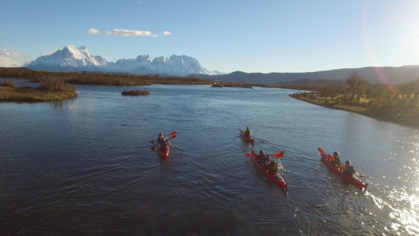 Kayak Rio Grey – Serrano en Torres del Paine