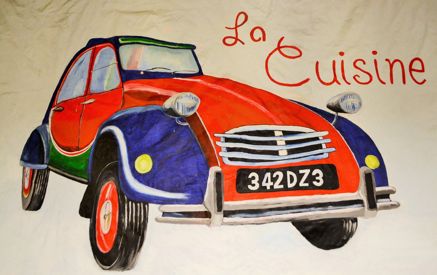 A close-up of a traditional Patagonian lamb dish served at La Cuisine.